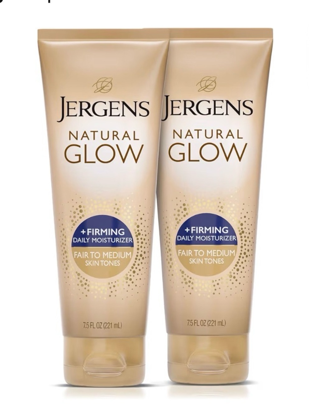 Jergens Natural Glow Firming Daily Moisturizer 2 pack